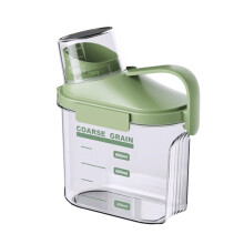 Contemporary Dry Treats supervisor With See Through Body-green