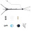 Durable metal moisturization Device For Lawn Activities And 1
