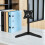 Black Adjustable Rotating Computer Monitor Stand 360 Desk Mount 3
