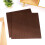 100Stk Braune Klebeteppiche Polyester Ideal Für DIY 8