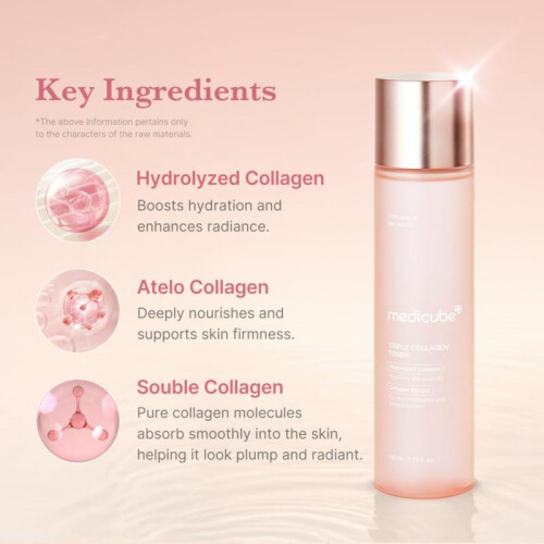 medicube Triple Collagen Toner - Hydrolyzed, 2