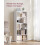 VASAGLE (Cloud White) Bookshelf, 5-Tier Bookcase, Storage Shelving Unit, Display Shelf with Open Compartments 3