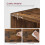 VASAGLE (Rustic Brown) Bookshelf, 5-Tier Bookcase, Storage Shelving Unit, Display Shelf with Open Compartments 1