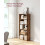 VASAGLE (Rustic Brown) Bookshelf, 5-Tier Bookcase, Storage Shelving Unit, Display Shelf with Open Compartments 3