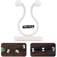 Attaches de câble réutilisables, organisateur de câble ajustable pour appareils de cuisine, clips de câble à ruban adhésif résistant