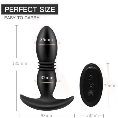 Vibrating Silicone Bead Trainer Set, Portable Ring Massager for Couples Wellness 2