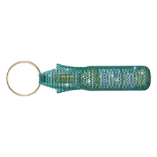 Contemporary See Through interlaced Beverage-emerald green