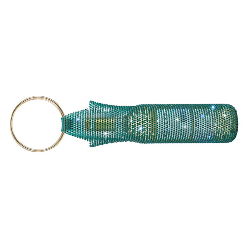 Contemporary See Through interlaced Beverage-emerald green