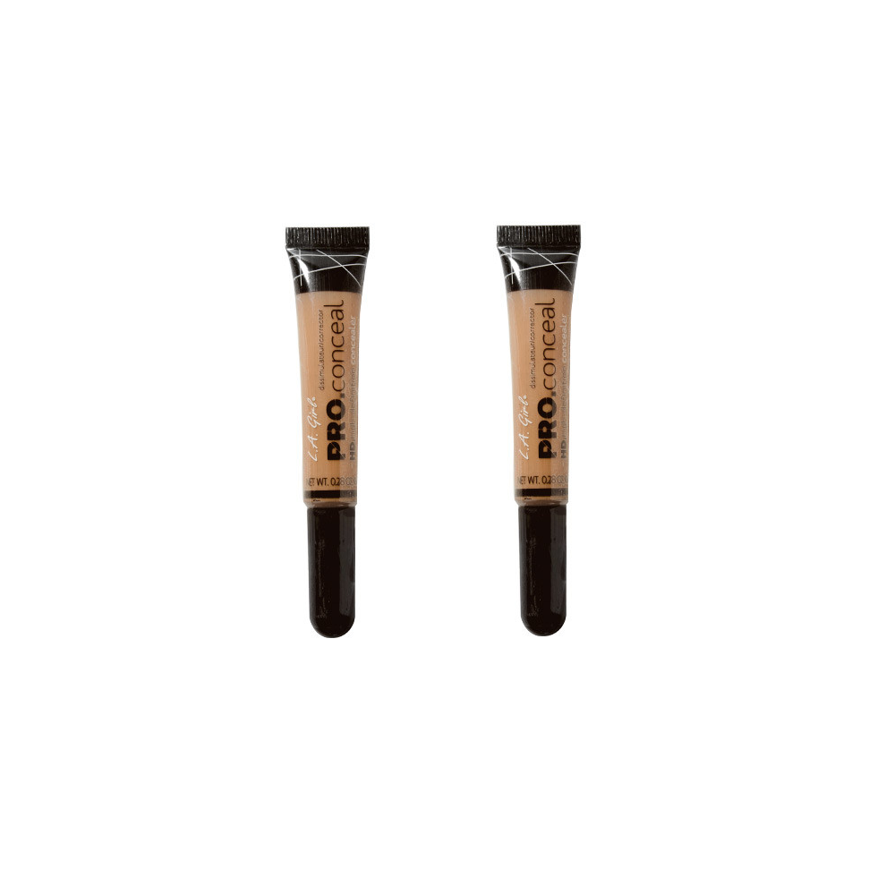 L.a. Girl Pro Conceal Hd High Definition Concealer Almond 8G X2