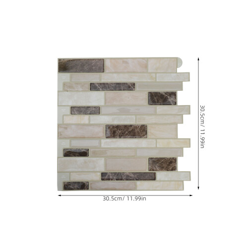 10Pcs Multi Color Marble Wall Stickers PVC Self Adhesive Kitchen Tiles 1