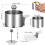 1Set Stainless Steel Ring Mold for Cooking Silver Kitchen Baking Tool 2