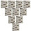 10Pcs Multi Color Marble Wall Stickers PVC Self Adhesive Kitchen Tiles 6