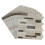 10Pcs Multi Color Marble Wall Stickers PVC Self Adhesive Kitchen Tiles 10
