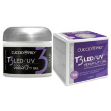 Cuccio T3 LED/UV Self Leveling Versatility Gel Clear 28g