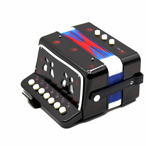 Percussion Button Accordion Musical Instrument Educational Puzzle Toy 2