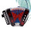 Percussion Button Accordion Musical Instrument Educational Puzzle Toy 8