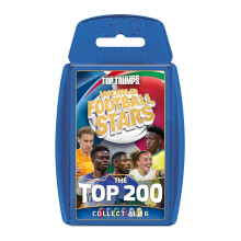 World Football Stars Top 200 Top Trumps Chrome Blue