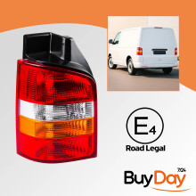 Left Side Rear Tail Light Lamp N/S for VW Transporter Caravelle Multivan T5 03-09 7H0945095A
