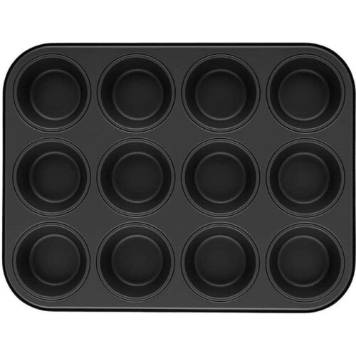 Cupcakeform - Kageform - Sort bageform - Sort kageform - Pande 1
