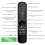SOS Accessoire Télécommande -yhteensopiva Magic Control LG MR21GA, AKB76036201 2