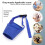 Dog Muzzle, Soft Anti-Biting Barking Chewing Muzzle, Breathable Waterproof Adjustable 2