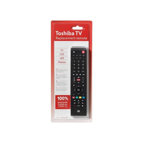 Télécommande Universelle - ONE FOR ALL - URC1919 - Compatible 100% - Design Toshiba - 2
