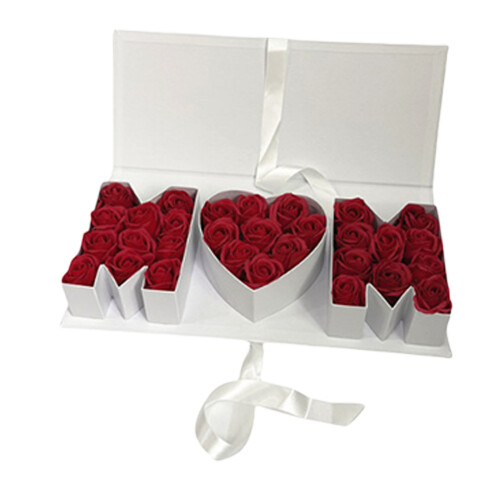 Stabiele kwaliteit bloemenbrievenbussen Creatief cadeau-Wit