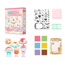 Artistieke papierknipsels voor scrapbooking en wenskaarten-B