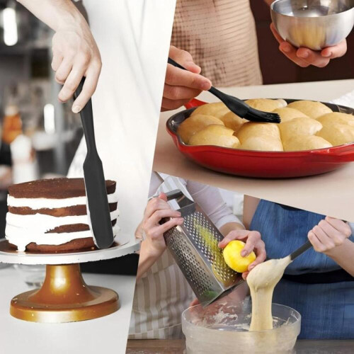 Σπάτουλα C - CULINOREA - Σπάτουλα βουτύρου σιλικόνης κουζίνας 6 τεμαχίων γ 2