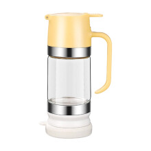 Multifunctionele glazen dispenser voor honingjam of saus,-A