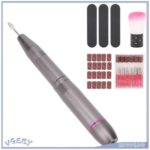 Duokon Perceuse à ongles Τρυπάνι νυχιών Κόψιμο νυχιών Shaping Polissant Αποσπώμενη φ 2
