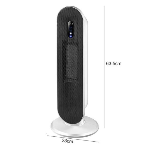 2000W Radiateur Soufflant Électrique Puissant Chauffage Rapide Télécommande avec Protectio 1