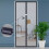 Mosquito Net Door Curtain with Hook & Loop 3