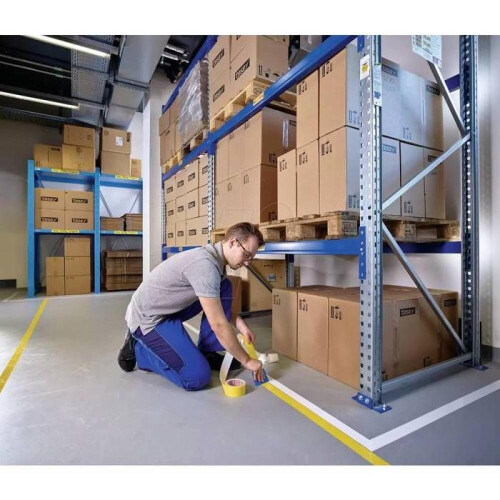 Ταινία σήμανσης δαπέδου - TESA - 60960-00005-00 - Πράσινη - 20 m x 50 mm - Ανθεκτική 1