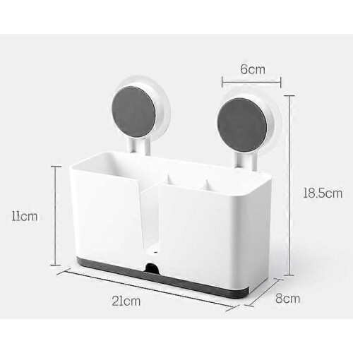 Multifunctional Seamless Chopstick Cage Wall Hanging Drain Chopstick Cage Rack 2