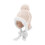 Set da donna composto da cappello e sciarpa in maglia, colore beige. 3