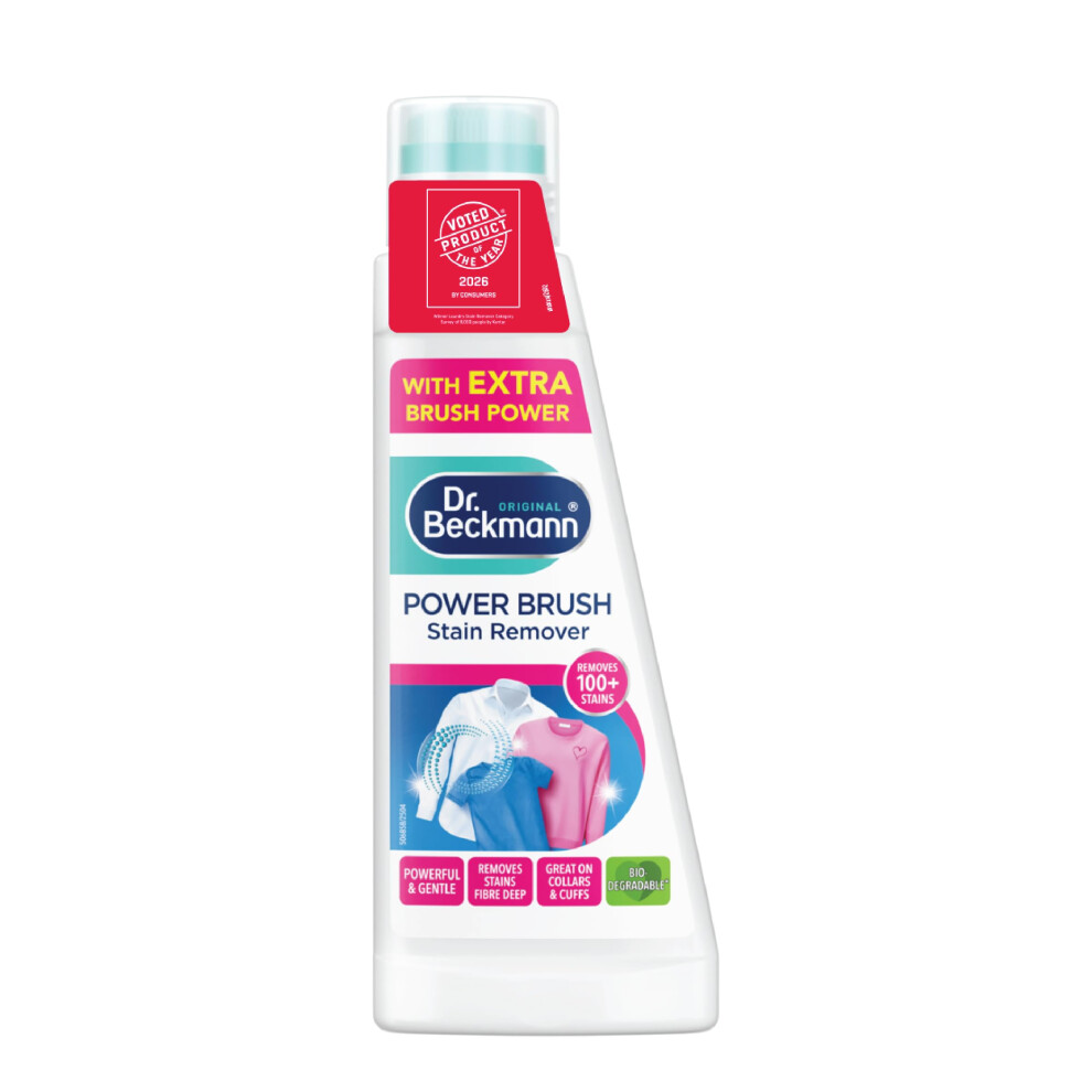 Dr. Beckmann Power Brush Stain Remover | Fights Even Stubborn New & Dried-In Stains | 250 Ml