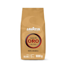 Lavazza, Qualità Oro, Whole Coffee Beans, Ideal for Automatic and Filter Machine