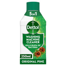 Dettol, Washing Machine Cleaner, Pine Scent, 250ml, Antibacterial,