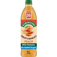 Robinsons Fruit & Barley Peach Squash, 1L