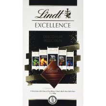 Lindt Excellence Discovery Selection Chocolate Bars, (100 g x Pack of 5)