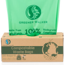 Greener Walker 25% Extra Thick Compost 6l/10l/30l Caddy Bin Liners
