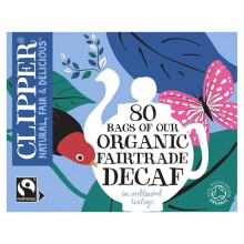 Clipper Organic Everyday Decaf Tea Bags  Natural Unbleached PlantBased Biod