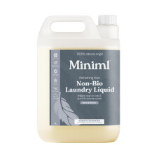 Miniml Eco Laundry Liquid Washing Detergent 5L Refill Natural Non Bio Fres