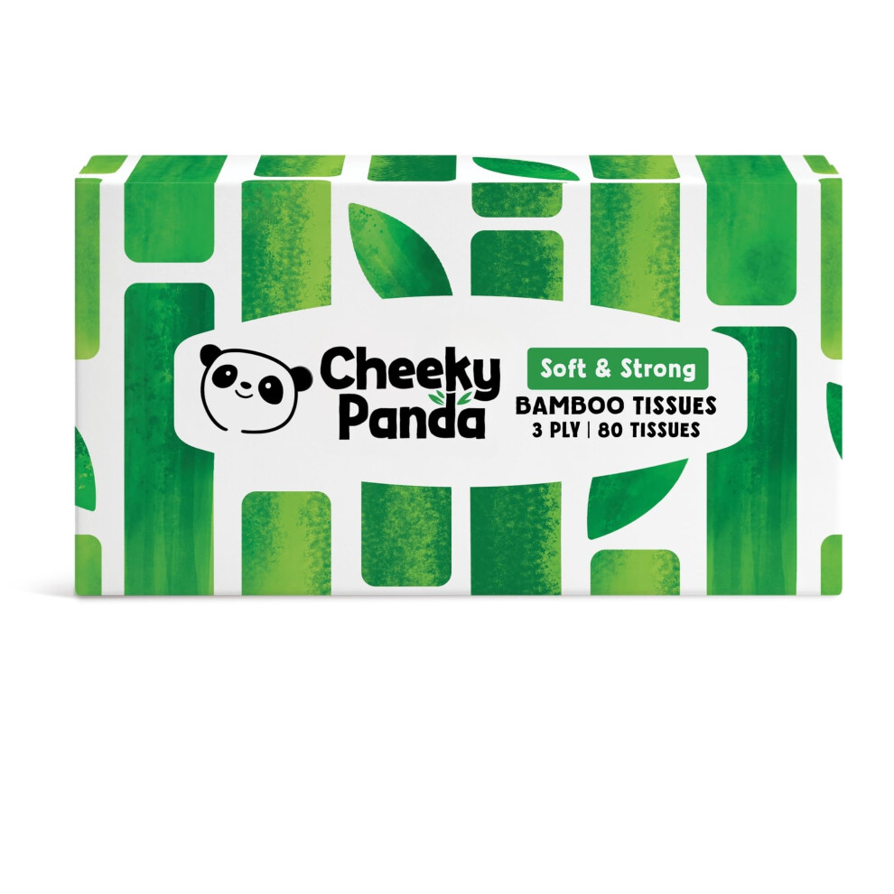 The Cheeky Panda Bamboo Facial Tissues | Sustainable And Silky Soft |