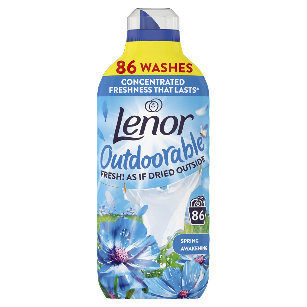 Lenor Outdoorable Fabric Conditioner 86 Washes 1204L Spring Awakening Ultra