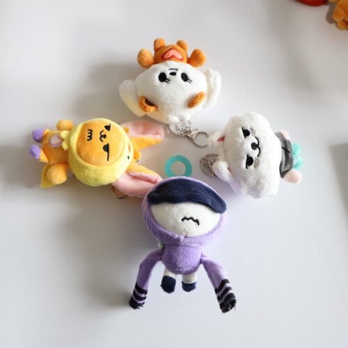 Breloc de pluș – Păpușă de pluș premium moale, 1 bucată 2