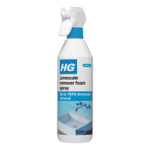 HG Limescale Remover Foam Spray, Kitchen & Bathroom Cleaner, Anti