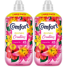 Comfort Perfume Creations Tropical Lily Fabric Conditioner Softener with Mo