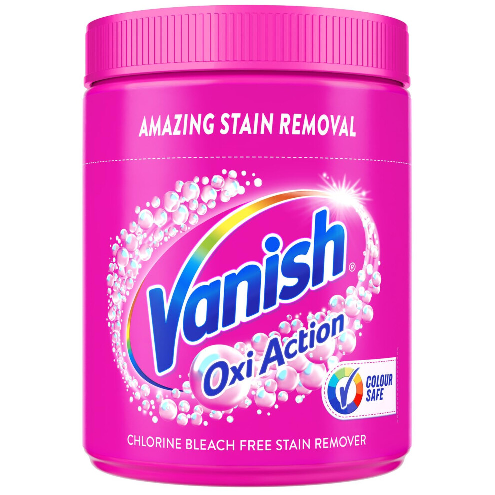 Vanish Oxi Action Laundry Stain Remover Powder, 1Kg, For